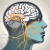 where does the olfactory (i) nerve terminate The human brain