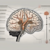what would happen if the olfactory nerve was damaged A cross-section of the human brain highlighting the olfactory nerve